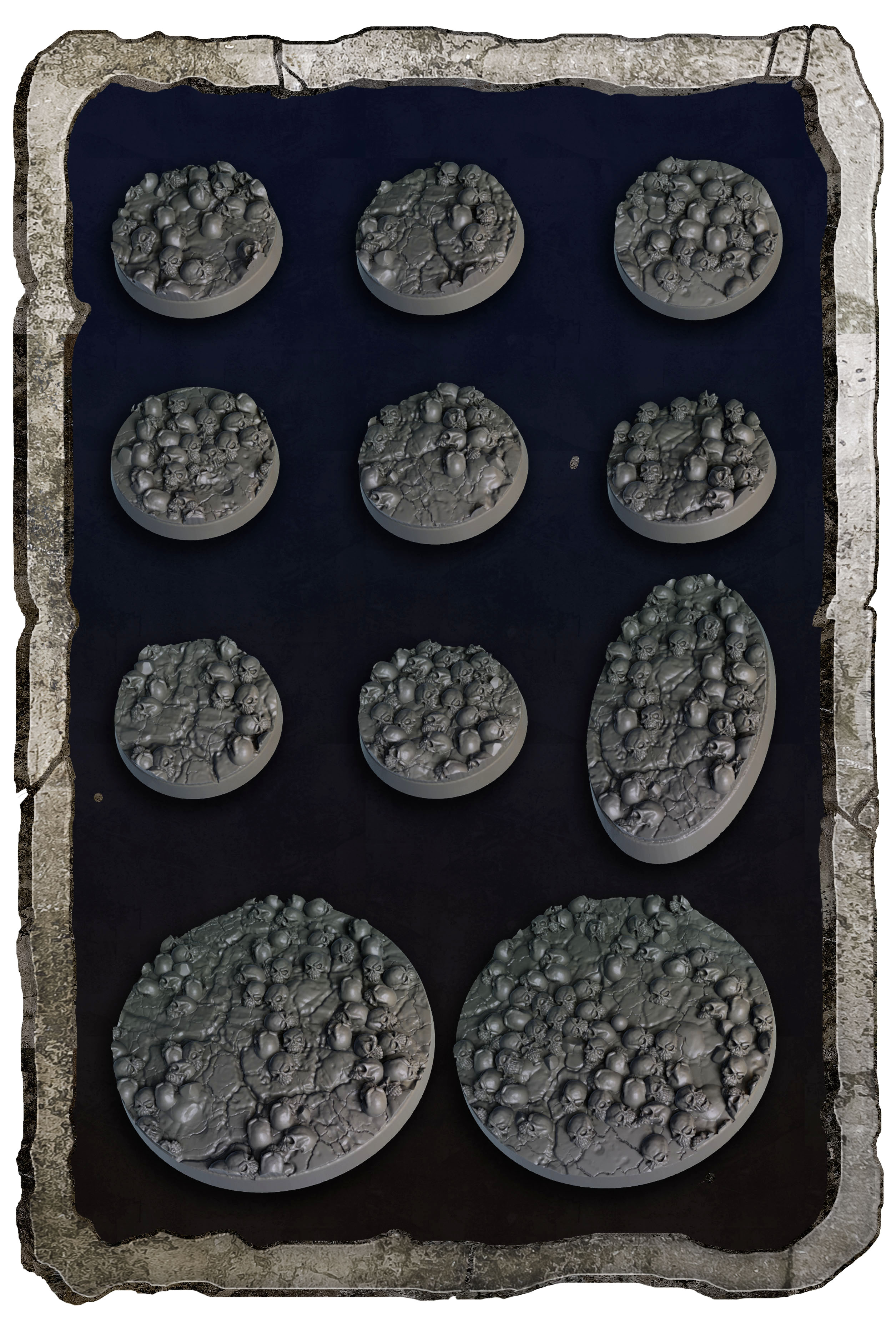 Skull themed bases